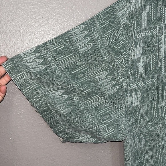 Jamaica Jaxx Men’s Silk Hawaiian Vacation Short Sleeve Button Down Shirt XXL - Picture 3 of 12